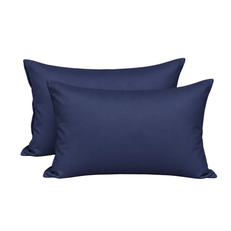Kosy bambus koddaver 2 stk 50x70 cm blá