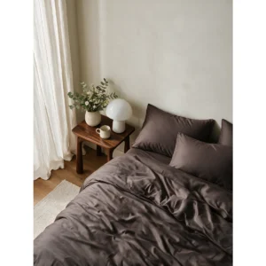 Kosy bambus rúmföt 140x220 Mocca