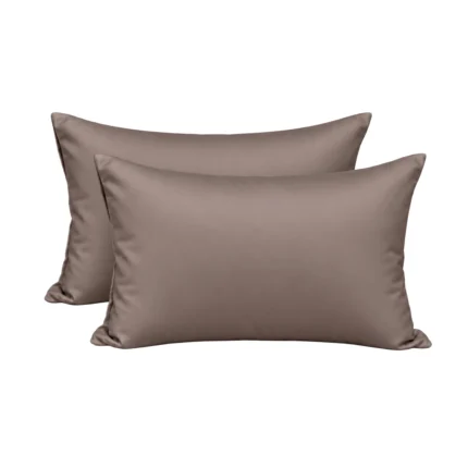 Kosy bambus koddaver 2 stk 50x70 cm Mud