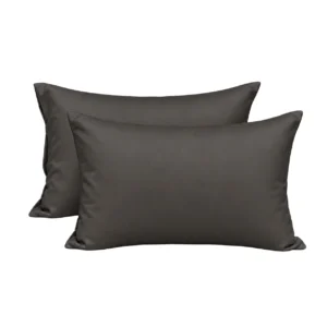 Kosy bambus koddaver 2 stk 50x70 cm Mocca