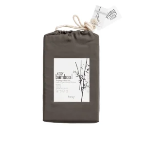 Kosy bambus koddaver 2 stk 50x70 cm Mocca