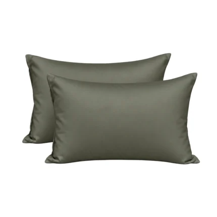 Kosy bambus koddaver 2 stk 50x70 cm Olive