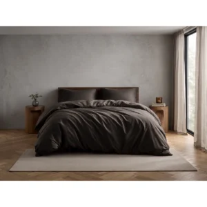 Kosy bambus rúmföt 140x220 Mocca